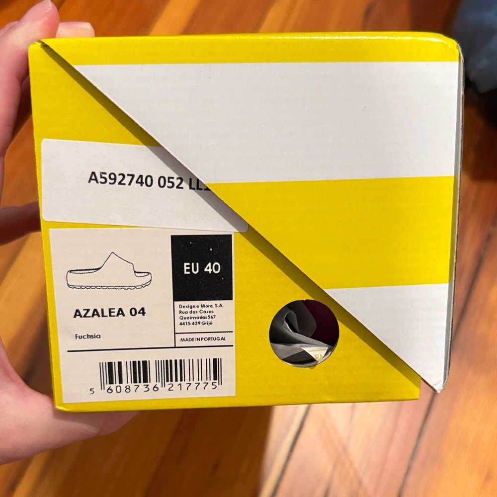 Azalea Pink Slide Sandals - Picture 3 of 5